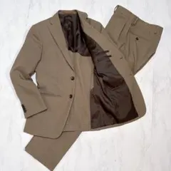 美品】P.S.FA 洗えるスーツ セットアップ Y4 ブラウン 茶