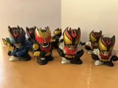 【タイムセール】仮面ライダーキバ　仮面ライダーイクサ　指人形　ソフビ