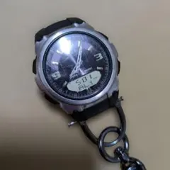 稼働品.CASIO wave ceptor WVA-109HJ カラビナ付き時計のサムネイル