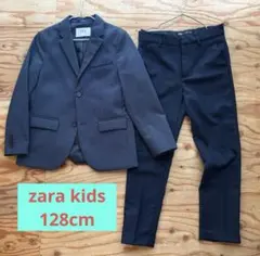 ZARA ネイビー　ジャケットパンツフォーマルセット　120-130