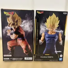 【来週削除予定】　Grandista-悟空　ベジータ　フィギュアセット