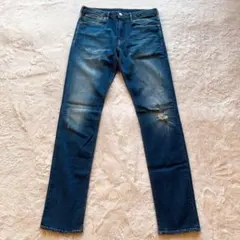 未使用品✨エンポリオアルマーニ デニム ストレートジーンズ W30 M相当