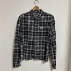 FRED PERRY チェック柄 長袖シャツ Mサイズのサムネイル