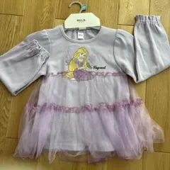 ラプンツェル　チュール付きTシャツ