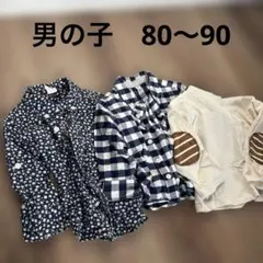 お買得✨男の子服　80〜90センチ　まとめ売り　GAP 無印良品　韓国服　花柄