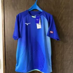 連休お値下げMIZUNO卓球ウェアⓂ️サーフブルー