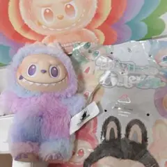 【正規品】POPMART ラブブ Big into Energy 紫 LUCK