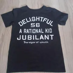 プリントTシャツ　西松屋　140　ブラック