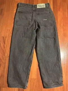 Dime ダークグレー デニムパンツ