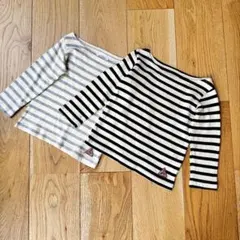 マーキーズ　MARKEY’S ボーダー　長袖Ｔシャツ　2枚セット