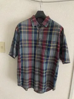 UNIQLO プルオーバー チェックシャツ Lサイズ