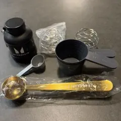 ゴールド計量スプーン&プロテインパウダー入れキーホルダー&その他セットのサムネイル