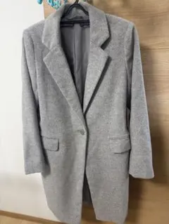 GU ロングコート グレー　s