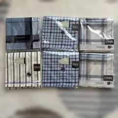 Polo & Chaps ハンカチ 6枚セットのサムネイル