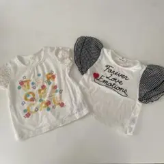 combi mini • SLAP SLIP Tシャツ 80cm ２枚セット