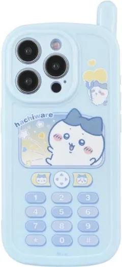 新品 ちいかわ ハチワレ iPhone 15 Pro対応 レトロガラケー風ケース