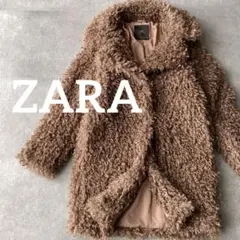 ZARA ザラ　プードル　テディベア　フェイクファーコート　モコモコ　ふわふわ