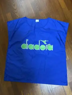 diadora ビブス ブルー グリーン ロゴ入りのサムネイル