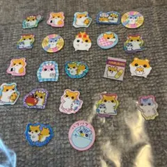 フレークシール　レトロ　平成　ハムスター