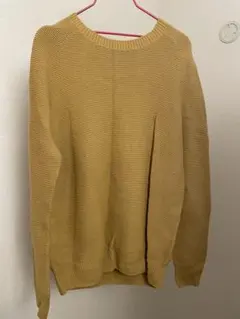 UNIQLO イエローニットセーター Mサイズ