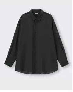 シアーオーバーサイズシャツ［長袖］のサムネイル