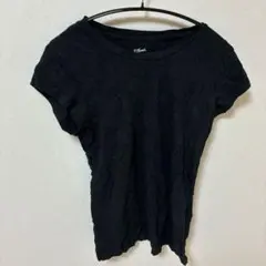 半袖 Tシャツ ブラック XS 無地 薄手 シンプル 美品