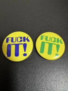 90s HYSTERIC GLAMOUR ノベルティ缶バッチ　非売品　　2個