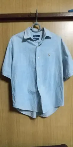 Ralph Lauren 半袖シャツ XL 水色 古着