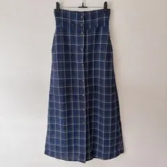 (新品)Riche Glamour♡チェック柄ハイウエストスカートのサムネイル