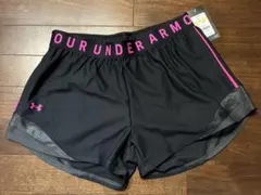 Under Armour ショートパンツ 黒/ピンク M