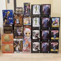 新品⭐︎ ワンピース　ドラゴンボール　フィギュア大量24点まとめ売り