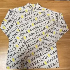MARK & LONA ロゴプリント ゴルフウェア M