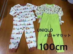 UNIQLO ユニクロ　パジャマ　セット　ディズニー　キディア　100cm