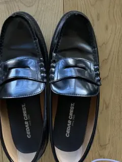 CEDAR CREST ブラックローファー　26センチ　入学式通学通勤