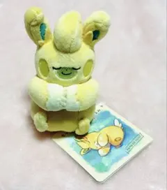 ポケモン おねんね もっちり手のりぬいぐるみ パモット