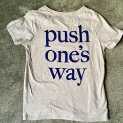 CUBE SUGAR グレー Tシャツ 半袖