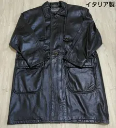DENNY MERIGGI FIRENZE ITALIAレザーコートイタリア製