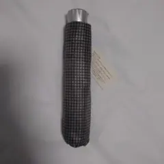 グレー系チェック柄 折りたたみ傘