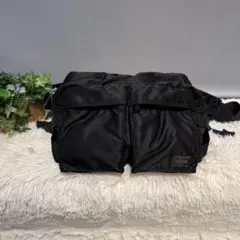 【超人気 】ポータータンカーPORTER ウエストバッグブラック