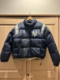 New York Yankees ダウンジャケット ネイビー