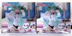 初音ミク DesktopCute猫耳Tシャツver. 2個セット