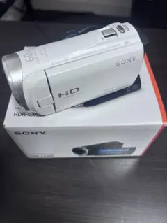 SONY HDR-CX485 ホワイト 動作確認済 元箱・付属品あり