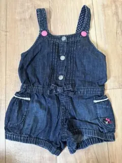 ミキハウス　デニムオーバーオール 100cm