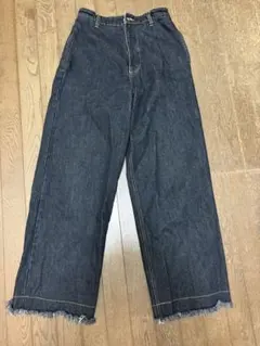 Eaphi RUFFLE DETAIL DENIM PANTS - メルカリ
