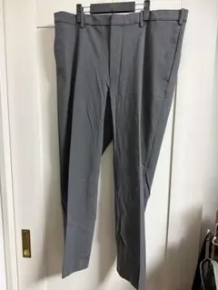 送料無料　UNIQLO ユニクロ スマートアンクルパンツ　グレー　XL