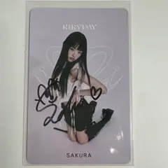 RIRYDAY 北爪さくら　直筆サイン