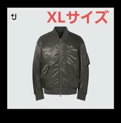 ユニクロ　+j　ハイブリッドダウンオーバーサイズMA-1ブルゾン　ダウン