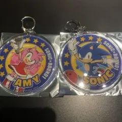 ソニック・ザ・ヘッジホッグ ラウンドワン アクリルキーホルダー