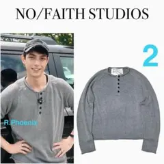 NO/FAITH STUDIOS】BUTTON KNIT SWEATER - メルカリ