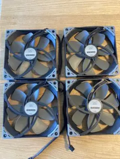 140mm PC用 静音DCファン 4個セット